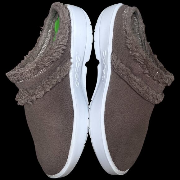 OOFOS OOcoozie Women's Size 9 Low Recovery Chocolate Mule Shoe Slip On Clog - Picture 9 of 13